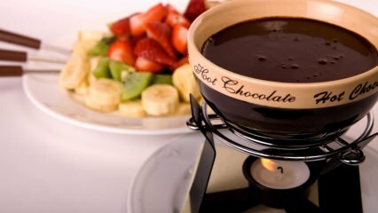 A fondue étkezése növeli-e a súlyát? Csokoládé fondü recept otthon