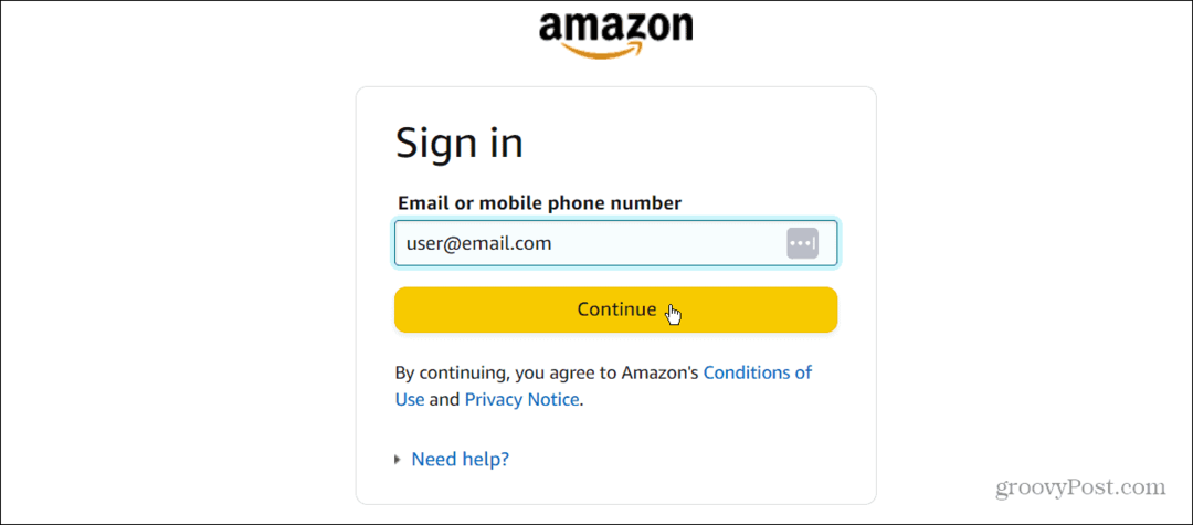 Hogyan állíthat be jelszót az Amazon-fiókjában