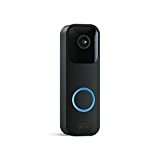 Bemutatjuk a Blink Video Doorbell | Kétirányú hang-, HD-videó-, mozgás- és csengőhangriasztások, valamint az Alexa engedélyezve-vezetékes vagy vezeték nélküli (fekete)