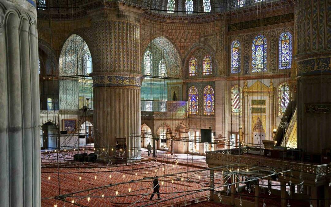 A Sultanahmet mecset jellemzői