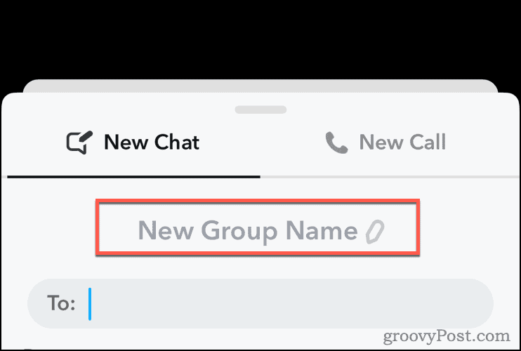 Szerkessze a csoport nevét a Snapchatben