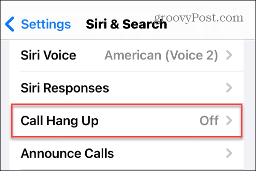 Lekapcsolhatja a telefont és a FaceTime-hívásokat a Siri segítségével