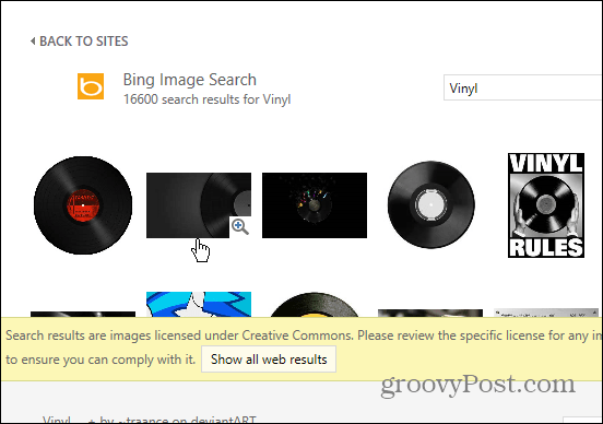 Bing képkeresés