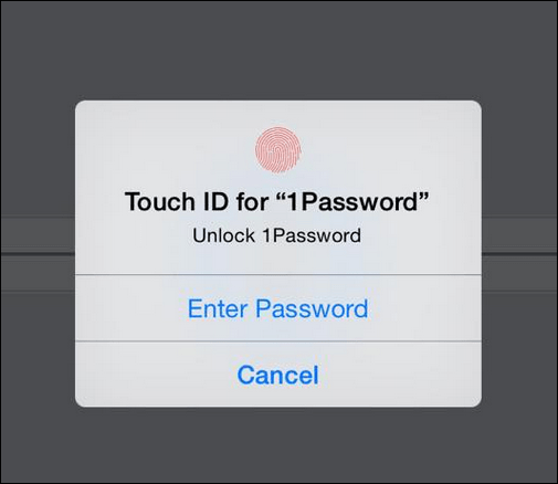 Érintse meg az iOS 8 azonosító integrációját
