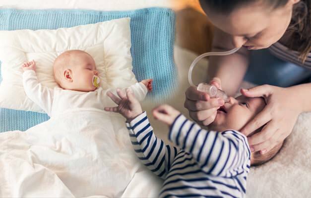 Hogyan tisztítsuk meg az orrot csecsemőknél?