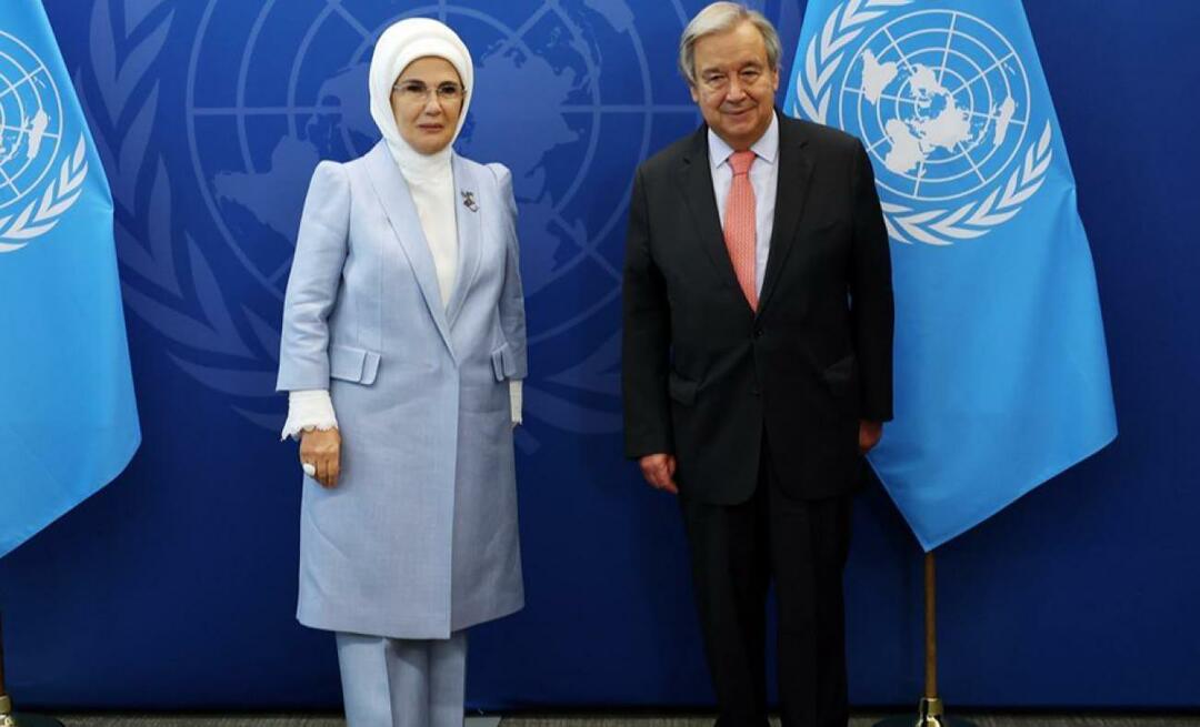 Meghívó Emine Erdogannak az ENSZ-től! A Zero Waste Project bejelentése a világnak