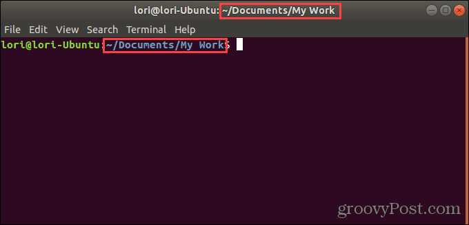 A terminálablak megnyitható egy adott mappához az Ubuntu Linuxban