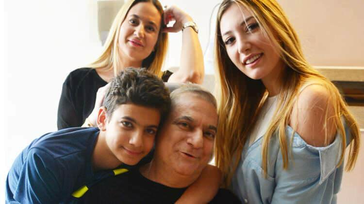 Mehmet Ali Erbil és gyermekei