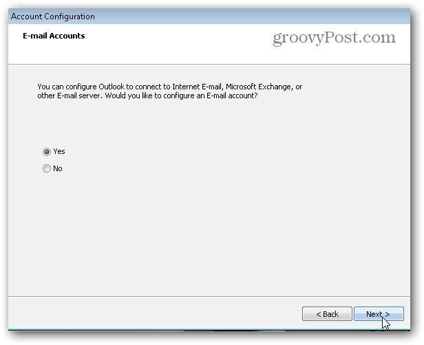 Outlook.com Outlook Hotmail csatlakozó - Telepítse a klienst - 2