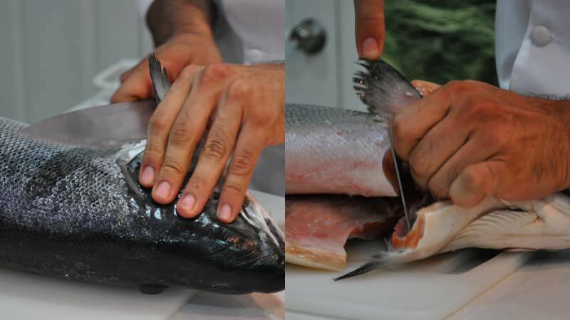 Hogyan lehet tisztítani a tengeri sügér? Melyik kést használják a halak kinyitásakor?