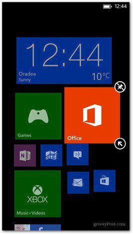A Windows Phone 8 a 7. csempe testreszabása