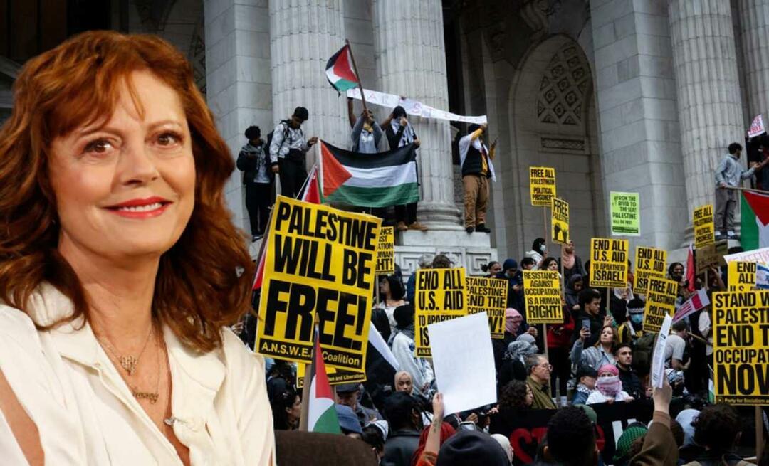 New York kiállt Palesztina mellett! Susan Sarandon kihívta Izraelt: Ideje szabadnak lenni
