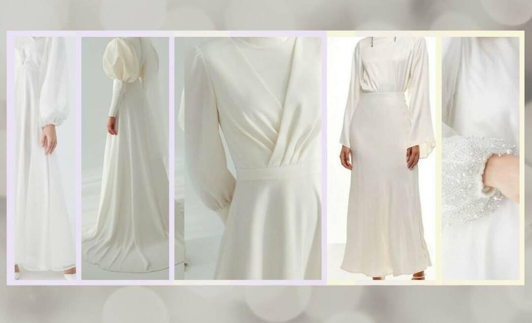Melyek a 2023-as hidzsáb egyszerű esküvői ruhamodellek? Modern és elegáns hidzsáb esküvői ruha modellek