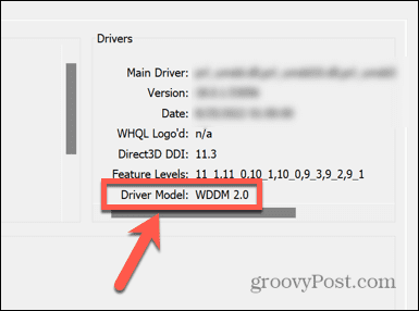 Windows 11 dxdiag illesztőprogram-modell