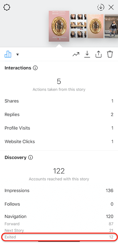 az instagram történetek adatai azoknak a nézőknek a megtekintésére, akik szerkesztették a történeteket, az Ön történetéből