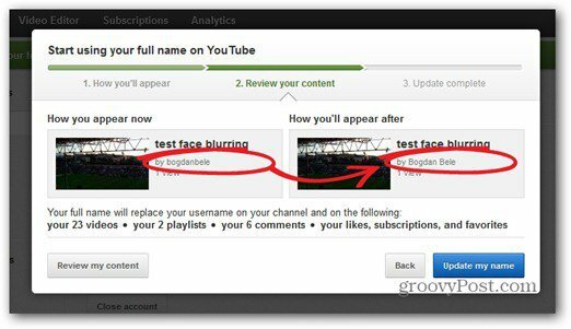 A Google a teljes nevét akarja a YouTube-on: Hogyan kell csinálni