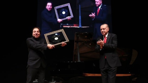 Fazıl Say és Erdoğan elnök