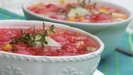 Hogyan készítsünk finom görögdinnye levest?