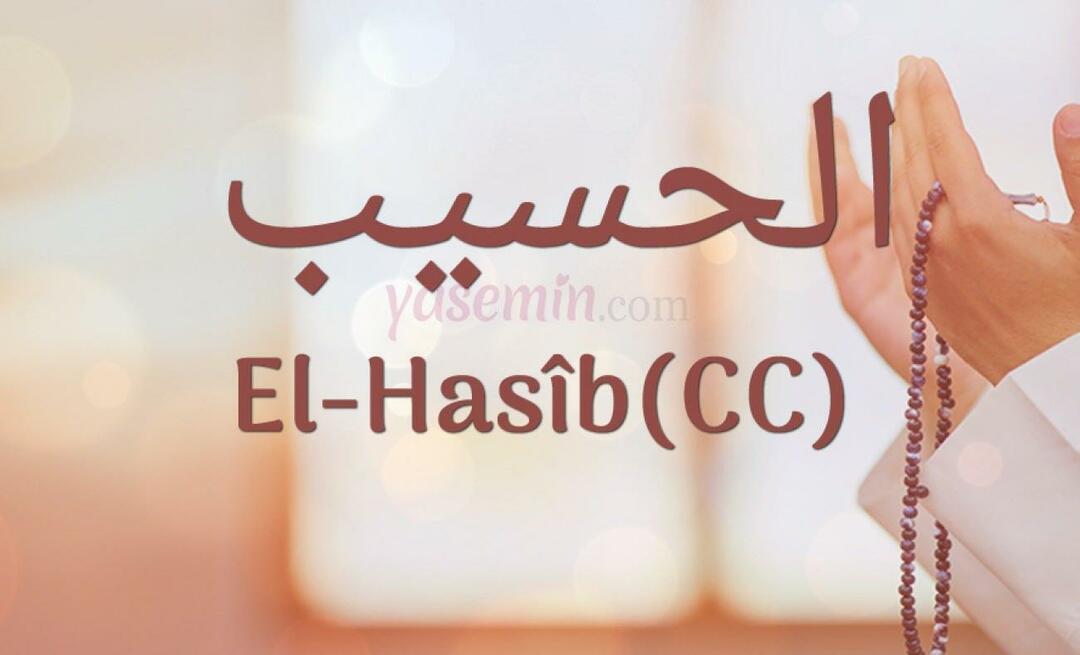 Mit jelent az al-Hasib (c.c)? Mik az Al-Hasib név erényei? Esmaul Husna Al-Hasib...