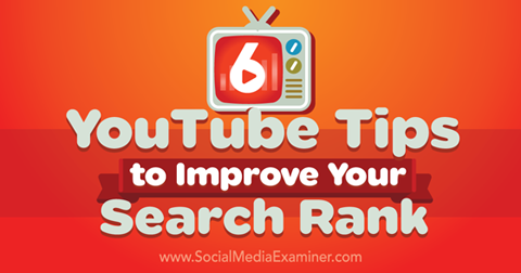 6 youtube tipp a keresési rang javításához