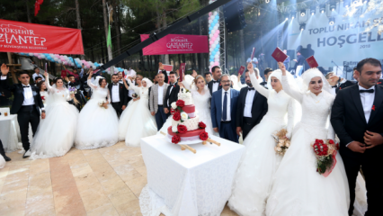 Fatma Şahin úgy döntött, hogy 50 párt feleségül veszi Gaziantepben!