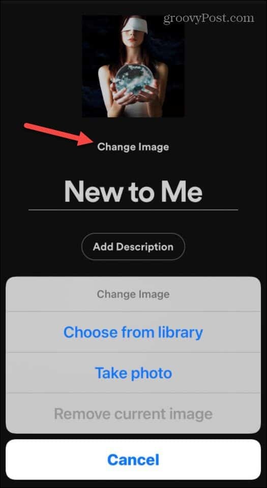 Válasszon képet, vagy távolítsa el az iOS-t