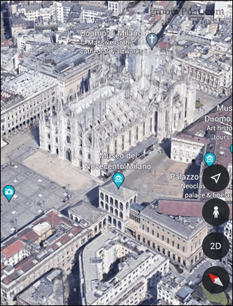 3D nézet Google Earth