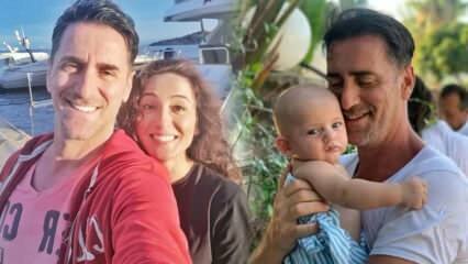 Bekir Aksoy színész, felesége és 8 hónapos babája koronává vált!