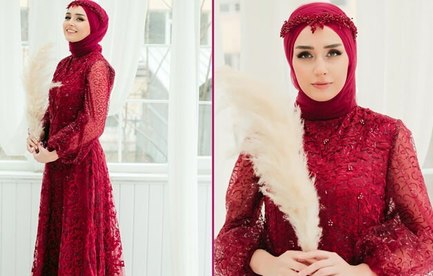 A legstílusosabb hidzsáb estélyi ruhák henna estéken! Hidzsáb estélyi ruha 2020