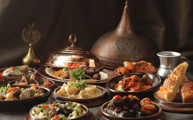 iftar asztal