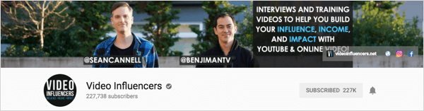 A Video Influencers egy olyan csatorna, amely heti interjúkat készít.