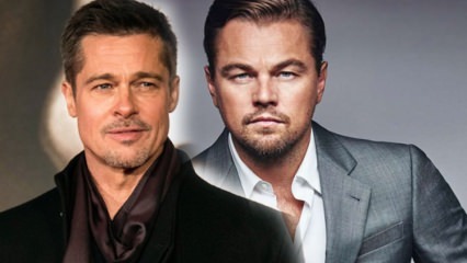 Szembenézni Brad Pitttel, Leonardo DiCaprio-val! Brat Pitt, mint egy gyerek ...