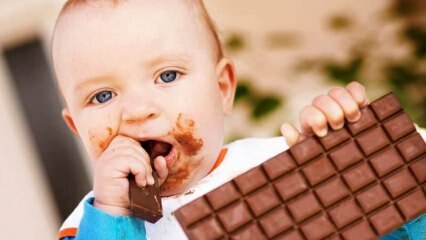 A csecsemők enni csokoládét? Csokoládétej recept csecsemők számára
