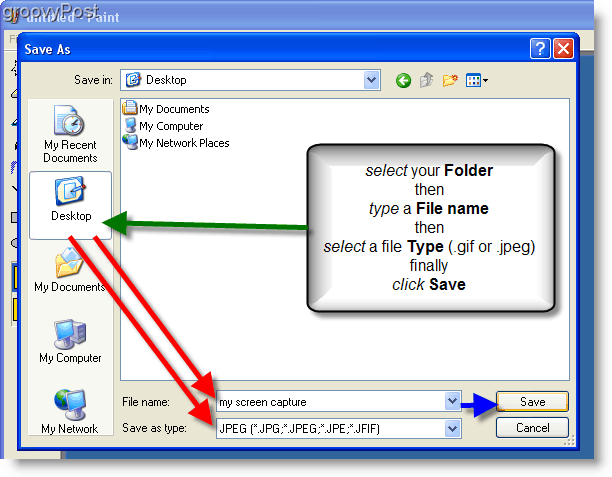 Készítsen képernyőképet a Windows XP rendszerben