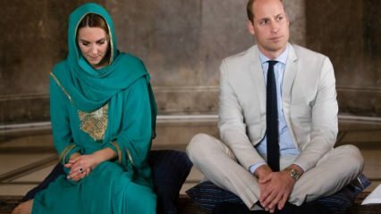 Kate Middleton és William herceg mecsetlátogatása!