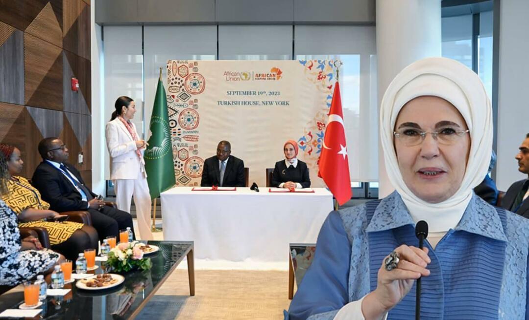 Szándéknyilatkozatot írt alá az Afrikai Kultúrház Egyesület és az Afrikai Unió!Emine Erdoğan...