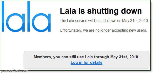 A LaLa.com bezárja és átadja az uralkodást az iTunesban [groovyNews]