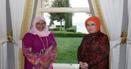 Erdoğan First Lady találkozott Maimunah Mohd Sharif, az ENSZ Habitat ügyvezető igazgatójával! 
