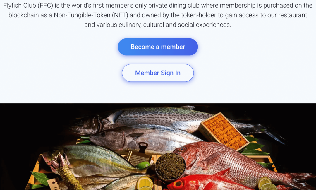 flyfish-web3-étkező-klub