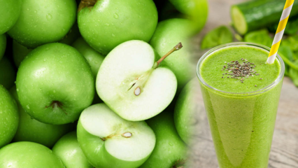 Milyen előnyei vannak a zöld almának? Ha rendszeresen iszol zöld alma- és uborkalevet ...