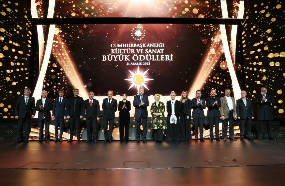 Emine Erdoğan szívből gratulált a díjazott művészeknek