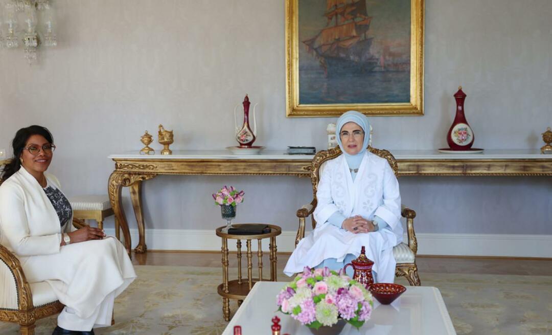 Erdoğan First Lady találkozott Malcolm X lányával, İlyasa Şahbazzal