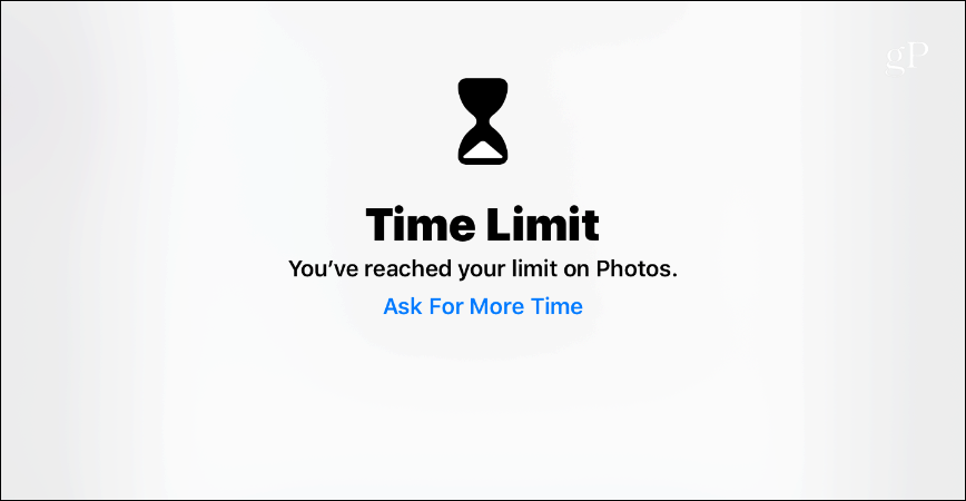 Időkorlát képernyő ideje iOS 12 iPad