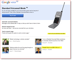 A Google Voice áprilisi bolondjai 2010