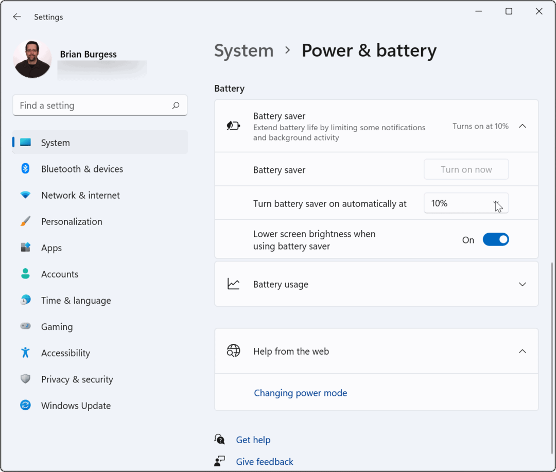 Hogyan teheti gyorsabbá laptopját a Windows 11 energiaellátási móddal
