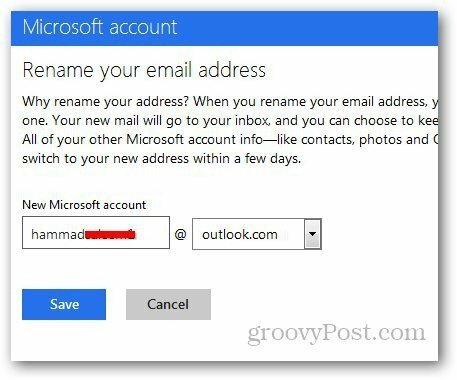 Nevezze át a 4. Hotmail címet