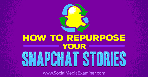 ossza meg snapchat történeteit más közösségi csatornákon