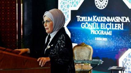 Emine Erdoğan önkéntes nagykövetek programja a közösségfejlesztésben