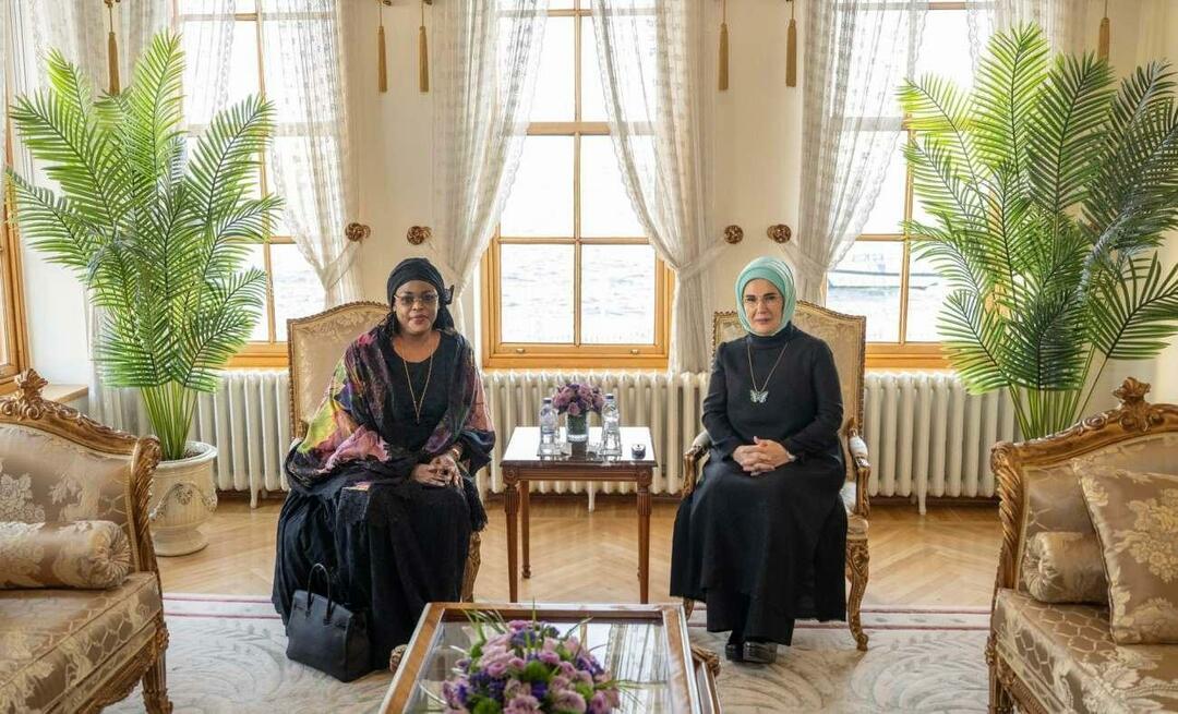 Erdoğan First Lady találkozott a szenegáli elnök feleségével!