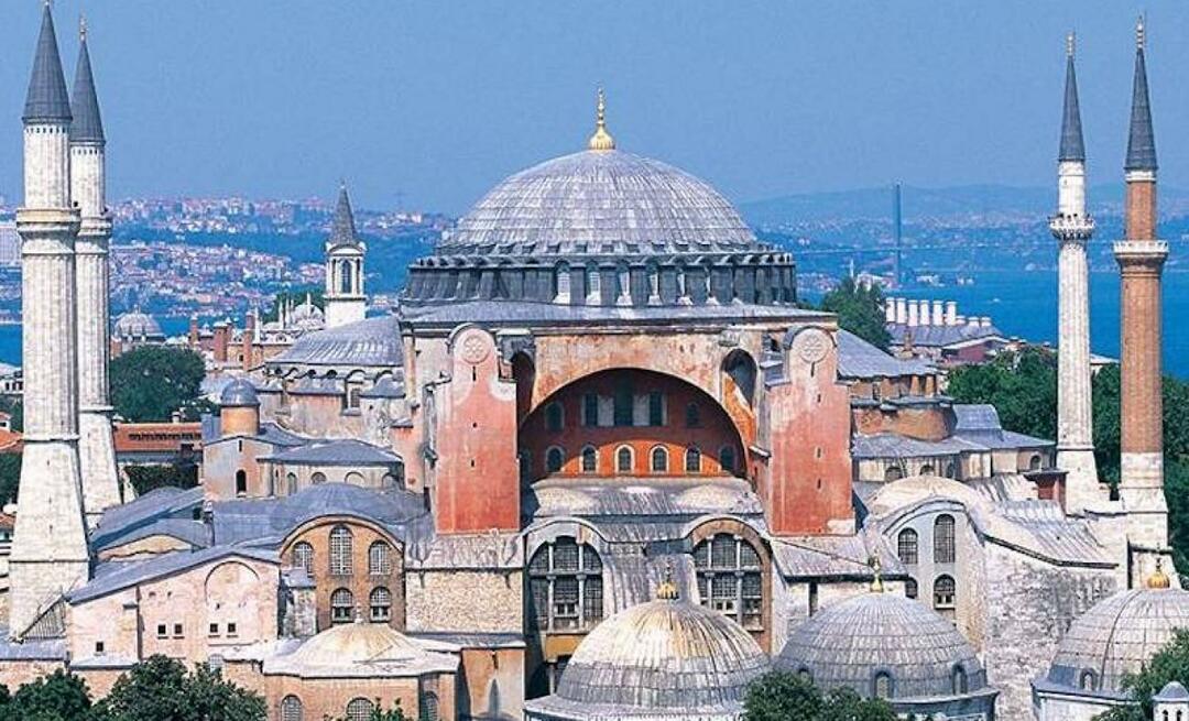A Hagia Sophia mecset az új évben ingyenes lesz a külföldiek számára!